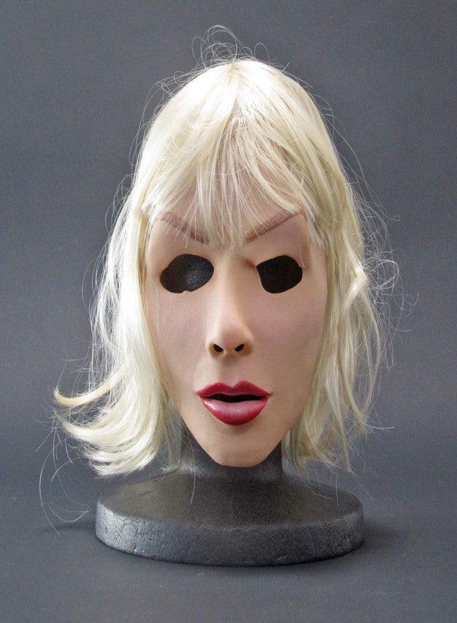 Zagone Studios Blonde & Beautiful Woman Super Soft Mask Novelty Item - Image 3